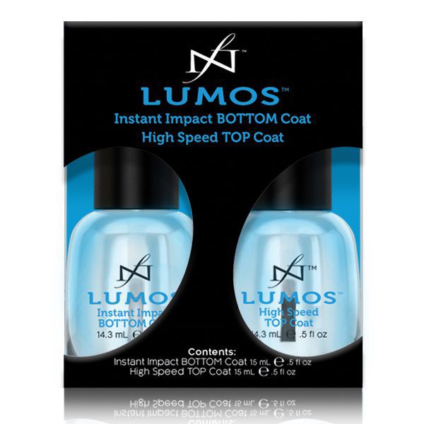 Lumos Duo Pack Top & Bottom Coat .5oz each (15ml each)